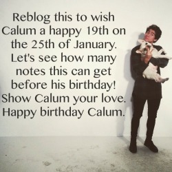 5secondsofsummer-fanpage:  We love you Calum 