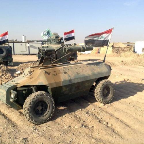 bmashina - Remote-controlled fighting machine Al-Robot (Iraq)What...