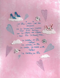 ilovetheseboysandthisgirl:  lyric of the song Walking On Air (Prism).