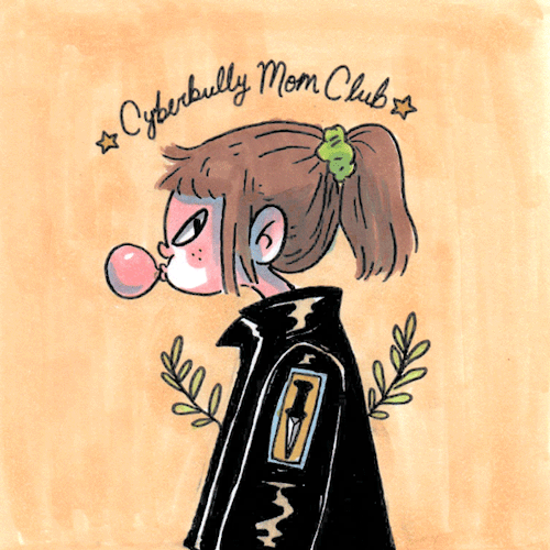 cyberbullymomclub:fingerpuppet:just a coupla gals doing things. sorry for all the yellow, i’ve been 