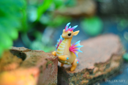 dallia-art:For sale: https://www.etsy.com/ru/listing/535003037/miniature-bjd-dragon