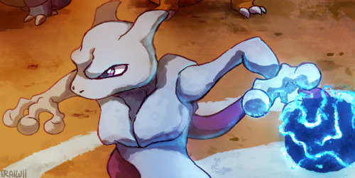 raiwii:    Screenshot Redraw - Mewtwo porn pictures