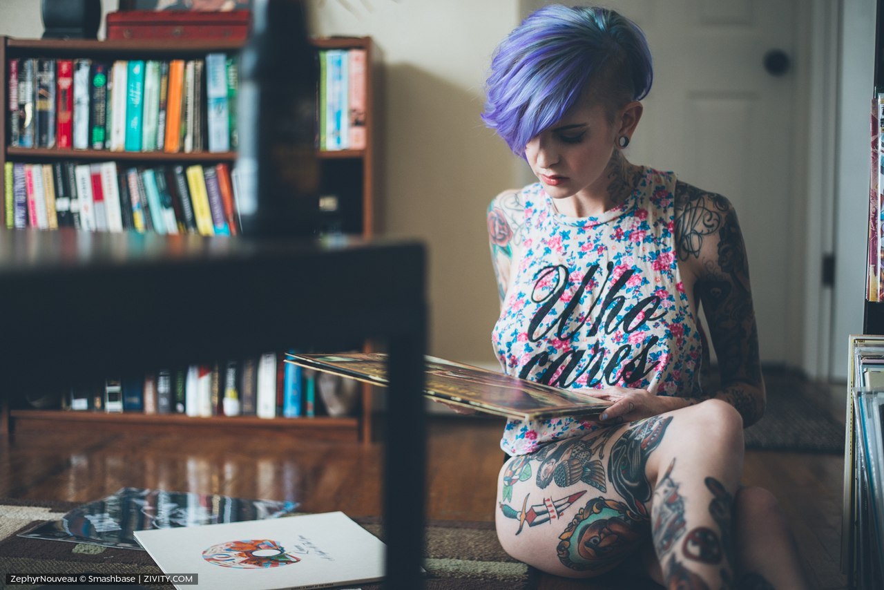 NSFW 18+ Tattoo , girl ...