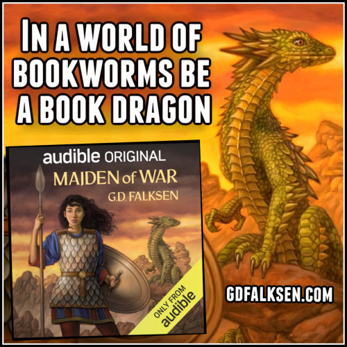 MAIDEN OF WAR, the first book in my new fantasy series, has just released today from Audible Get it 