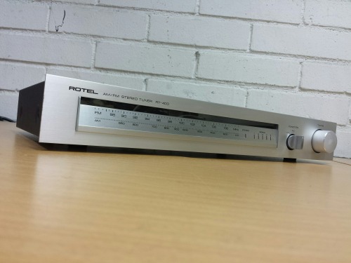 Rotel RT-400 AM/FM Stereo Tuner, 1981