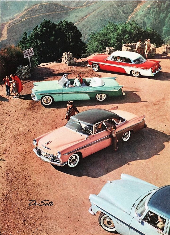 frenchcurious - DeSoto 1956 - source 40s & 50s American Cars.