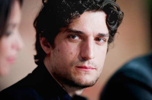 Louis Garrel attends the “Redoubtable (Le Redoutable)” Press Conference   during the 70t
