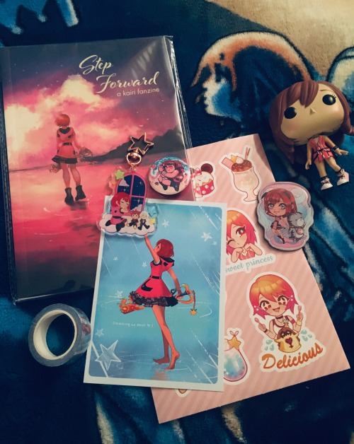 thefairywithfandoms:It finally arrived!!! The @kairizine​, I’m so excited!​ ♥‿♥I’ve never used washi