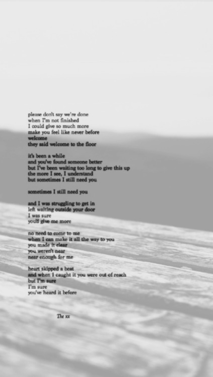 lock-screens:  the xx