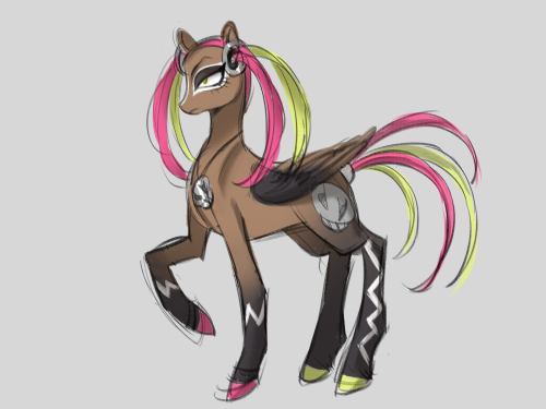Ive Been Drawing Nothing But Horses... Ponies Ur Team Skull...