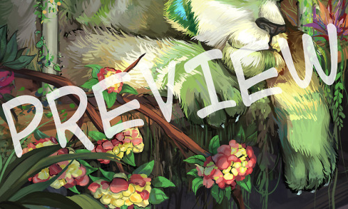 Preview of my piece for the super cool @pidgezine