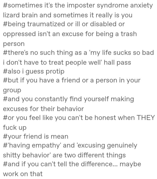 eeriedeer:detectivehole:detectivehole:detectivehole:some of you are miserable because you’re mean. like you’re just mean to people and things “why don’t i have any friends” because you are meanthis can be fixed at least in