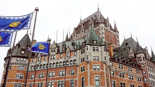 Fairmont Le Château Frontenac A fortress who has been standing proud in the Upper Town of the good o