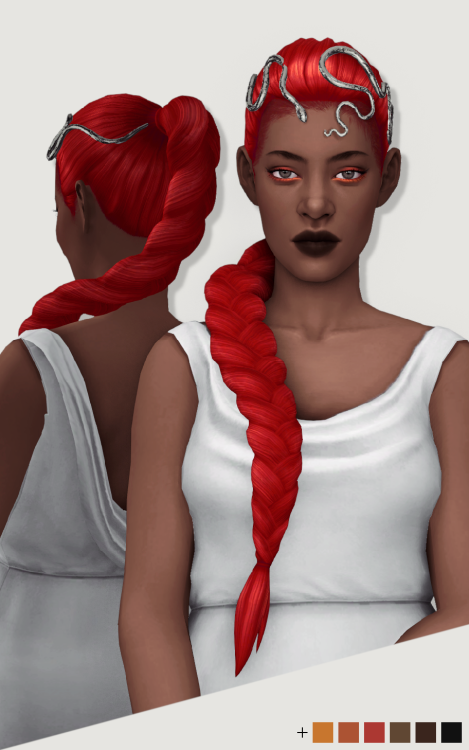 @luutzi | Hosanna | female hairEA mesh editMaxis paletteBGChat compatiblepolycount: 10ktwo standalon