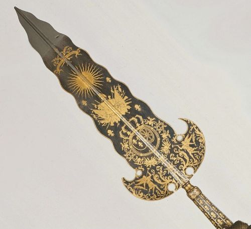 art-of-swords:PartizansPhoto #1Attributed to Jean Berain I (1640 - 1711)Dated: circa 1670 - 1680Cult