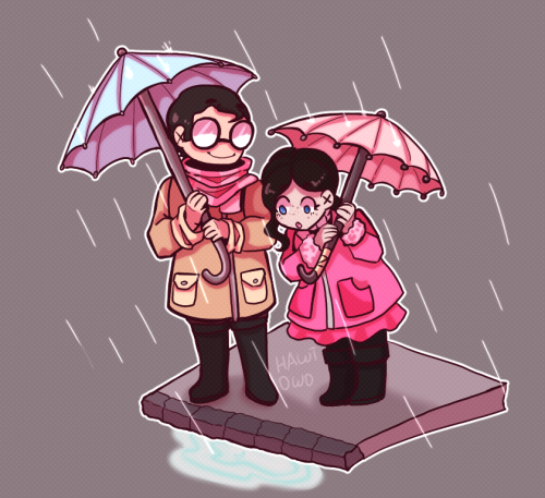 Rainy walk