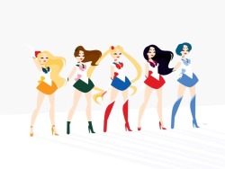 kmmcm:  Sailor scouts ✨🌙