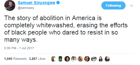 black-to-the-bones:We are the part of the American history that they want to erase.