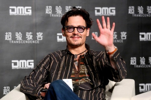 8 years ago (2014), on this day (March 31), Johnny Depp attended the Press Conference of “Transcend