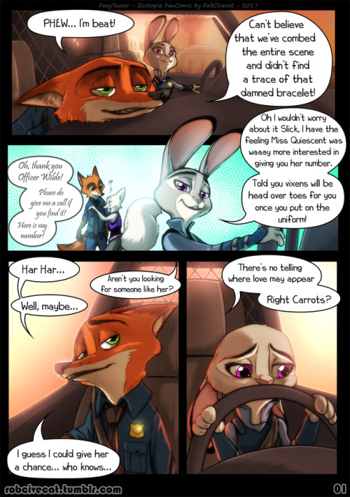 robcivecat: FoxyTeaser - Part 1 The END? Nope, not in the slightest! Only for now unfortunately… Thi