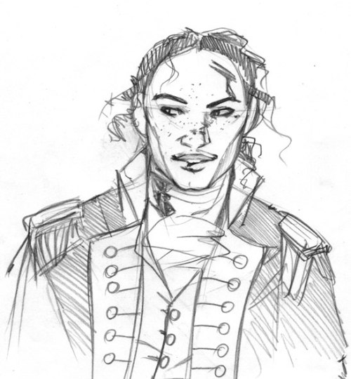 lizziesiddaldraws: Unfinished Hamilton sketches - or that month when all I did was try to draw Lin M