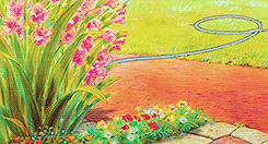 mochichou:     Studio Ghibli + ✿ Flowers    