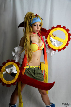 cosplaygirl:  FFX2 Rikku by RyuuLavitz on