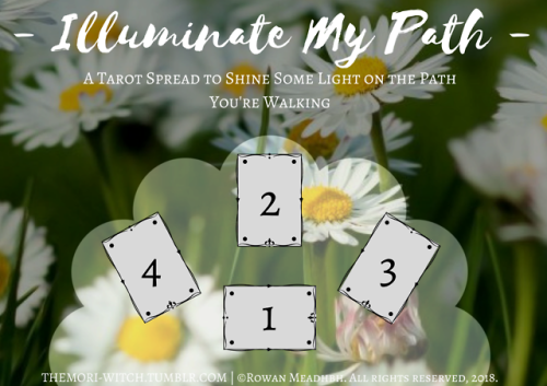 themori-witch:Illuminate My PathA sunshine inspired tarot spreadThis tarot spread has been inspired 