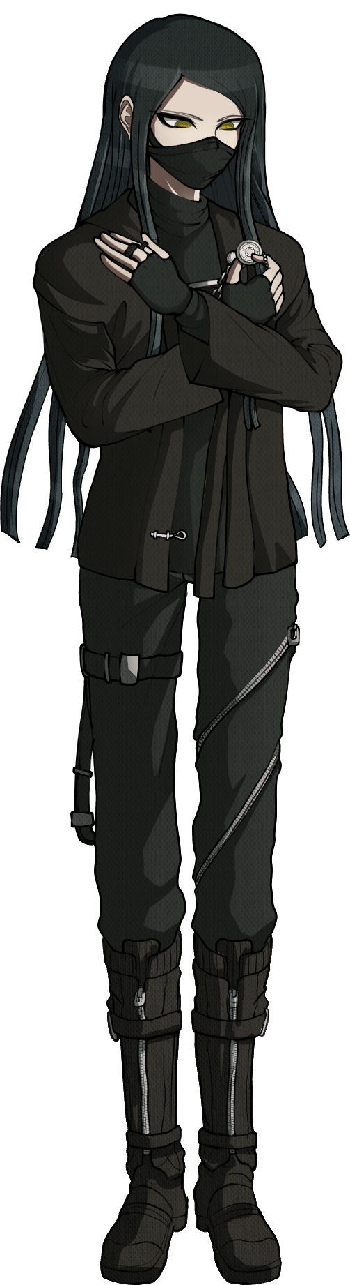 Post-game Korekiyo Shinguji Sprites By Me! Several Full Body Sprites Are Under The Cut.
