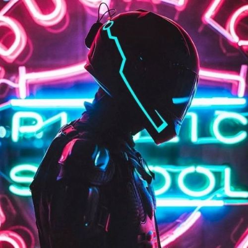 Cyberpunk aesthetic