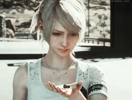 eternal-nox:  Noctis Lucis Caelum and Lunafreya Nox Fleuret  The Oracle and King