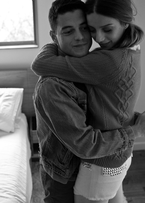 ramimalek:   Rami Malek and Angela Sarafyan photographed by Jennifer Rocholl for