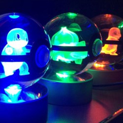 Retrogamingblog:   Kanto Starter Pokeball Led Lamps
