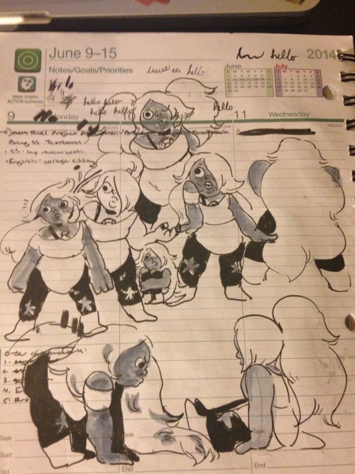tinctumutations:  amethysts and one steven 