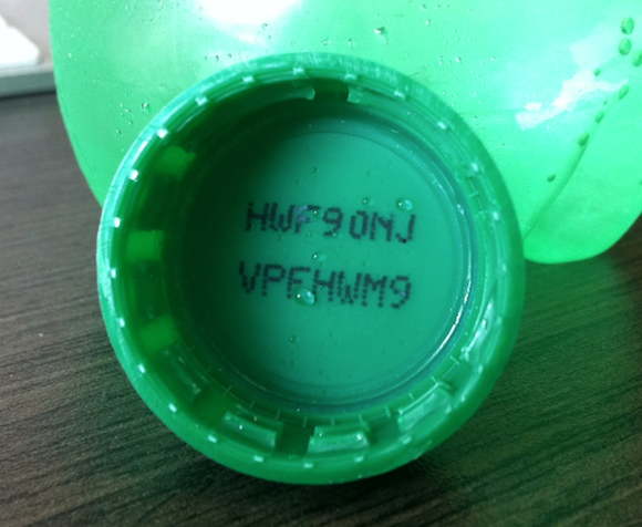zoology:  They glued plastic sprite bottle caps to his eyes 