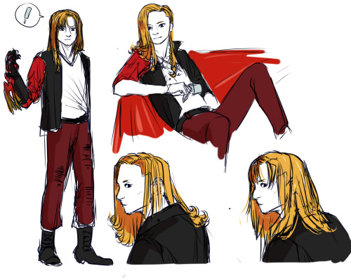 few people asked about long haired Ankh one is his hairstyle but longer, when is literally Ryon’s ha