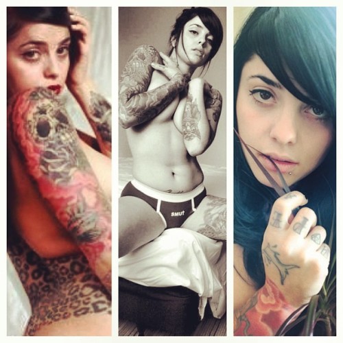 everydayistheweeknd:  #WomanCrushWednesday @OhNoRadeo #Radeo #SuicideGirl #Gorgeous #Beautiful #Tatt