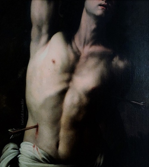 twirld:St. Sebastian (detail) Andrea Vaccaro