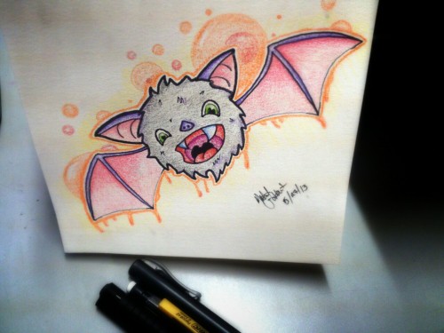 acetrainermikael:  Pig-bat thing!