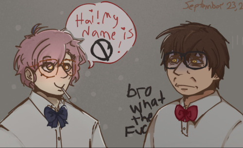 Redraw Of Picrew Creation. Both Of Me Just In 2 Separate Years. Pinky Here Was When I Was 13 And Poophead