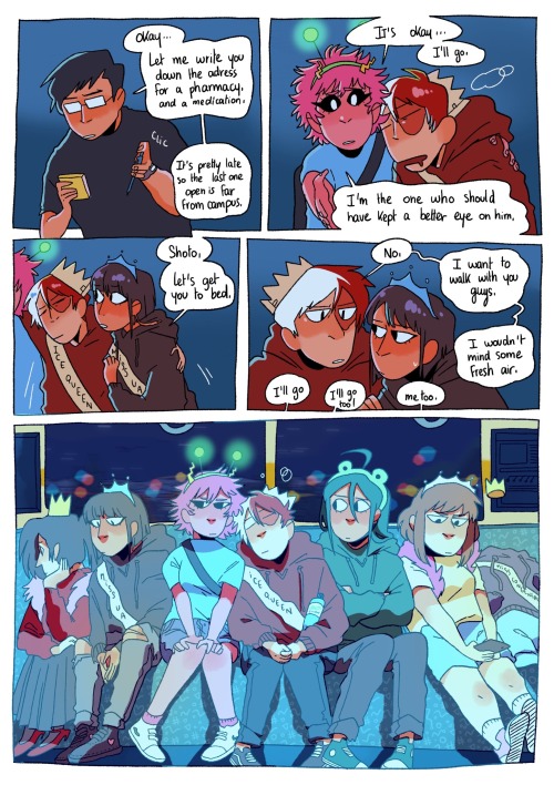 « Girls Night » Aka I Really Like The Idea Of Todoroki Being More Friends With The Girls Than With