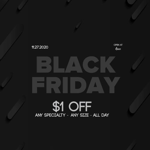 Black Friday DEALZ @babesespresso . Tomorrow swing by the Sexiest Bikini Venue and get $1 off Drinks