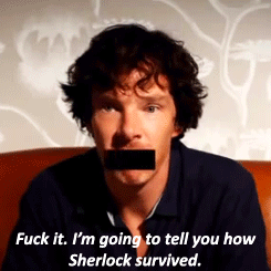 houndsofbaskervile:  How Sherlock survived the fall x