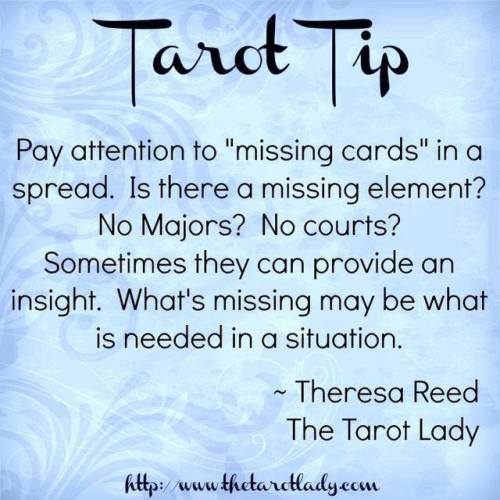 thepaganwriter:Tarot tip for all you practicing tarot out therere 