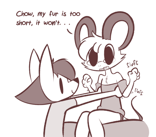 theartmanor:Fluff your mate.x3!