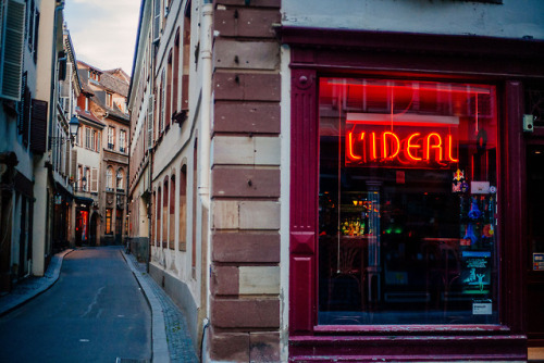 Streets of Strasbourg, France