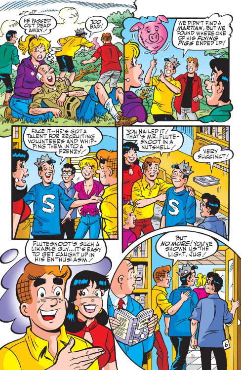  From The Volunteer, Archie’s Pal Jughead #201 (2010). 