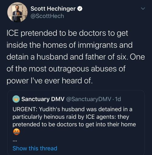 ishouldprobablybeasleeprightnow: quoms: guerrillatech: ICE is non-essential. Shut them the fuck down