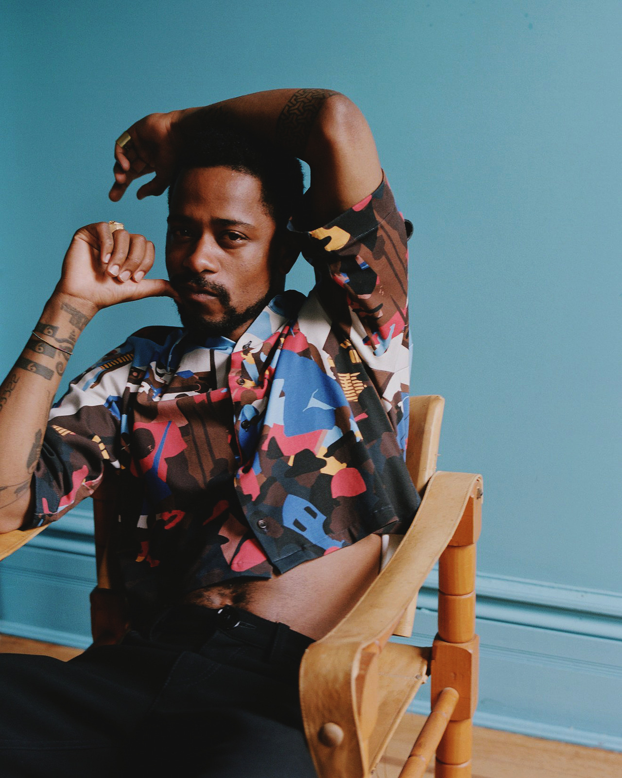 milesdmorales:Lakeith Stanfield by Ronan Mckenzie for Vogue (July 2018).