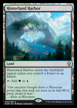 seras-sanctum:Reprints of the enemy-colored checklands! These new arts are gorgeous!